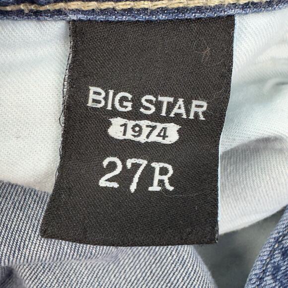 Big Star Joey Boyfriend Distressed Stretch Soft Comfort Jeans Women's Size 27R - Picture 6 of 7